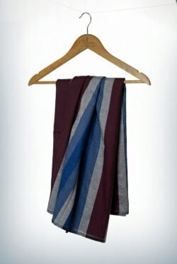 Navy Indigo Line Handloom Sarong