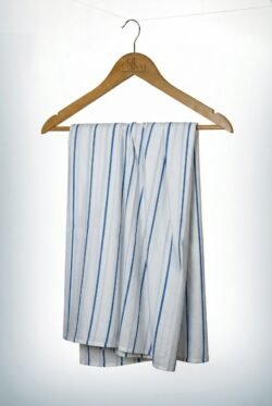 Ivory Blue Breeze Handloom Sarong